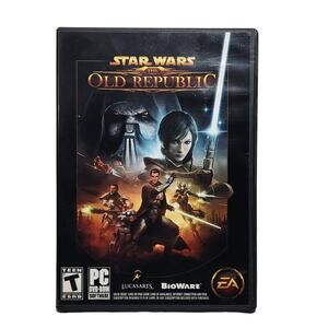 Star Wars: The Old Republic PC Game (EA, 2011) 3 Disc CIB Pre-owned